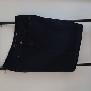 Knee length Denim Skirt